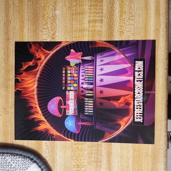💫Jeffree Star 'Psychedelic Circus' Promo Card - Picture 2 of 3